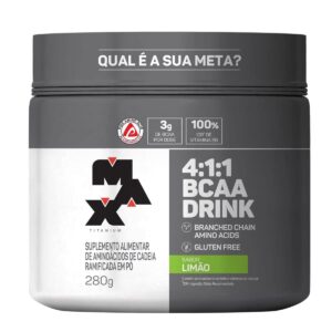 BCAA Drink 4:1:1 Limão Pote 280g Max Titanium