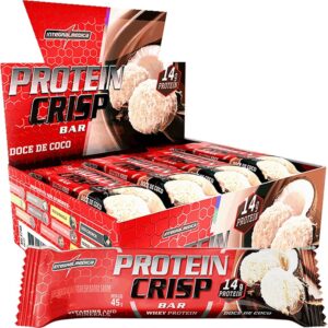 Barra de Proteína Protein Crisp Doce de Coco 12x45g Integralmedica