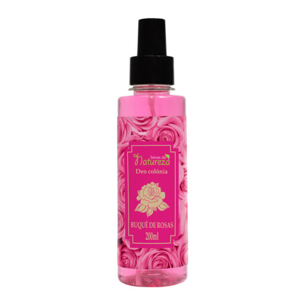 Colônia Seivas da Natureza Buquê de Rosas 200 ml Aromatico