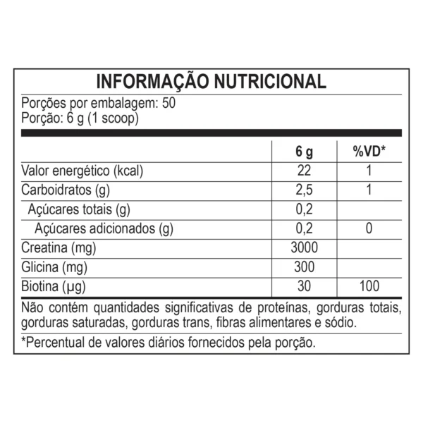 Creatina Double Force 300g Bodyaction - Imagem 2