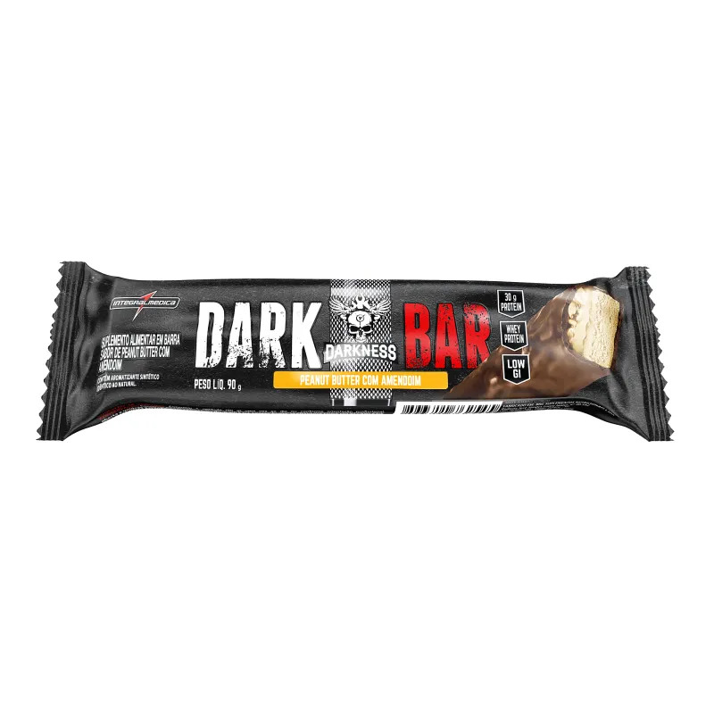 Dark Bar Peanut Butter com Amendoim Integralmedica - Imagem 2