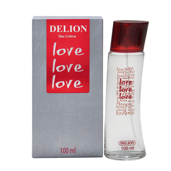 Colônia Delion Love Love Love 100 ml Aromatica