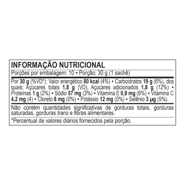 Energel Outdoors Tangerina Caixa c/10 Sachês de 30g Bodyaction - Imagem 4