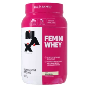 Femini Whey Baunilha 900g Max Titanium
