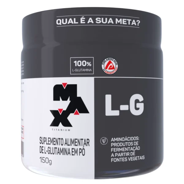 Glutamina L-G Max Titanium 150g