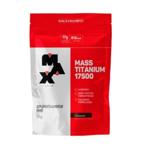 Mass Titanium 17500 Chocolate Refil 3kg da Max Titanium