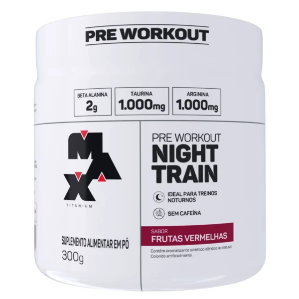 Night Train Frutas Vermelhas 300g Max Titanium