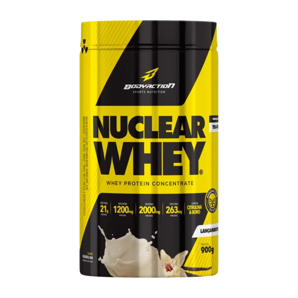 Nuclear Whey Baunilha 900g Bodyaction