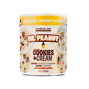 Pasta de Amendoim Cookies & Cream 600g Dr. Peanut