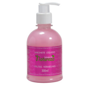 Sabonete Líquido Seivas da Natureza Frutas Vermelhas 300ml Aromatica