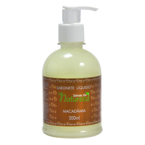Sabonete Líquido Seivas da Natureza Macadâmia 300ml Aromatica