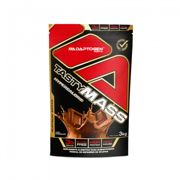 Tasty Mass Hipercalórico Chocolate 3kg Adaptogen