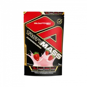 Tasty Mass Hipercalórico Morango 3kg Adaptogen