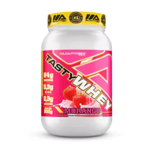 Tasty Whey Gourmet Morango 900g Adaptogen