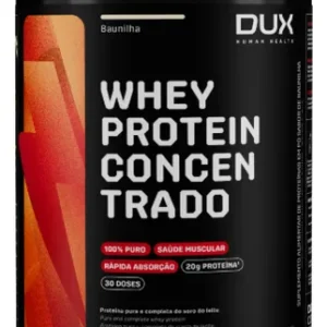 Whey Protein Concentrado Baunilha 900g Dux