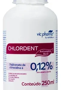 Antisséptico Bucal Chlordent 0,12% 250ml Vic Pharma