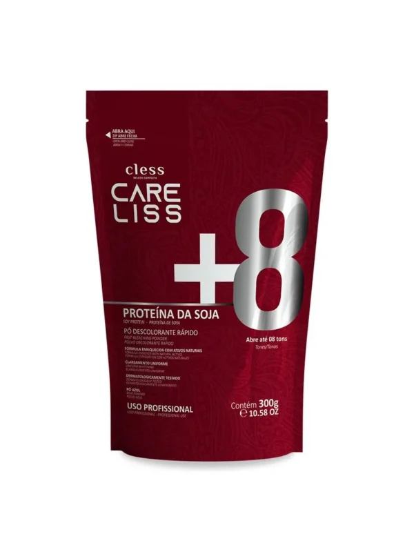 Care Liss Pó Descolorante Proteínas da Soja 300g Cless