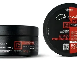 Pomada Modeladora Charming ExtraForte Efeito Molhado 50g Cless