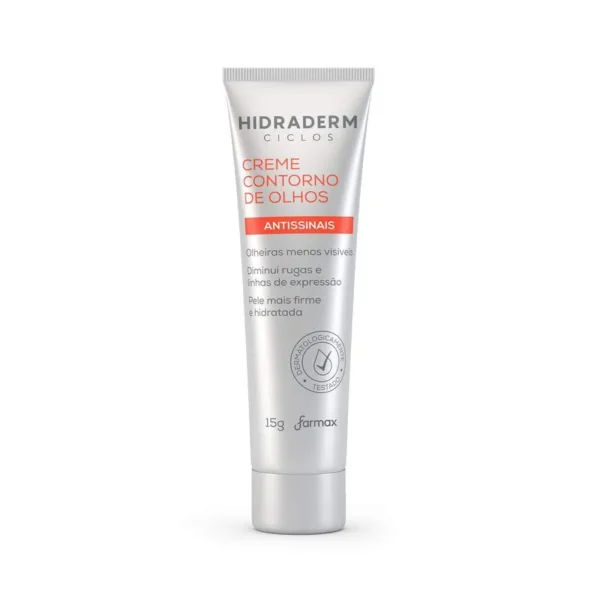 Contorno de Olhos Hidraderm Ciclos 15g Farmax