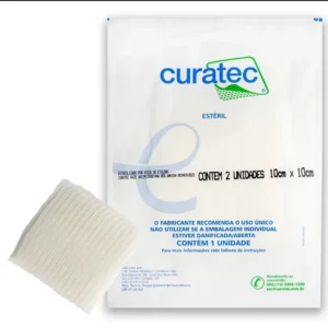 Curatec Gaze Antimicrobiana 10X10cm (2 und)