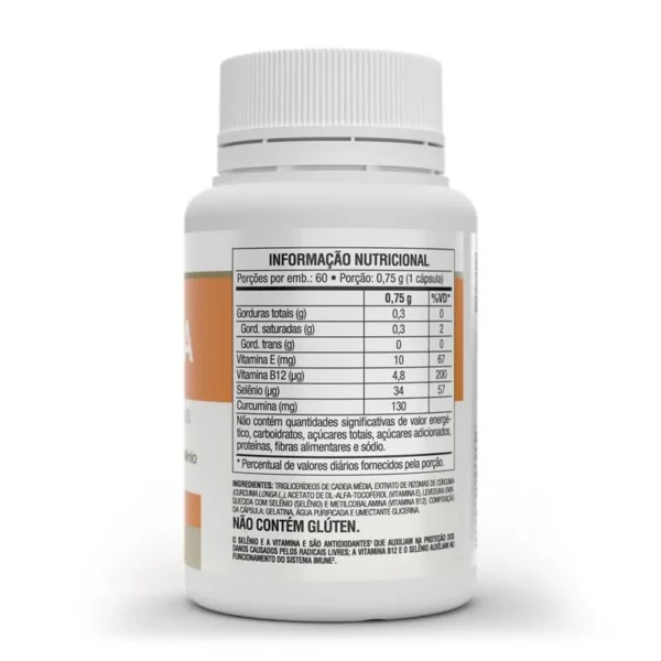 Curcuma Plus 60 Cáps. Vitafor - Imagem 2