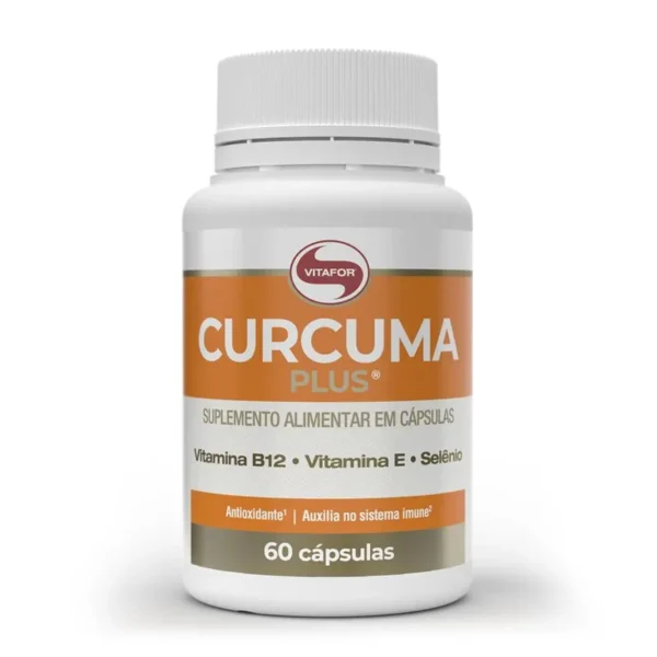Curcuma Plus 60 Cáps. Vitafor
