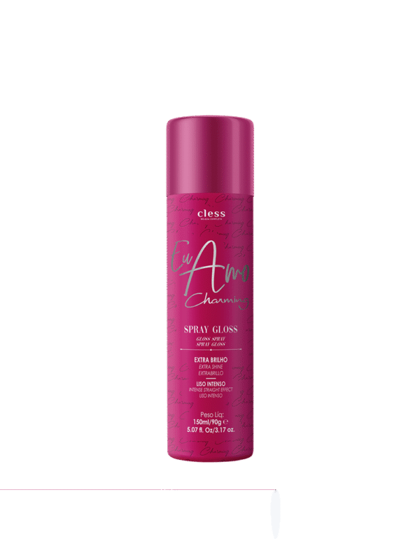 Spray Eu Amo Charming de Brilho Gloss 150ml Cless