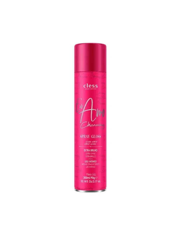 Eu Amo Charming Spray de Brilho Gloss 300ml Cless