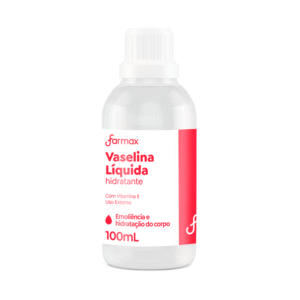 Hidratante de Vaselina Líquida 100ml Farmax