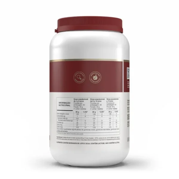 Isofort WPI 900g Chocolate Vitafor - Imagem 2