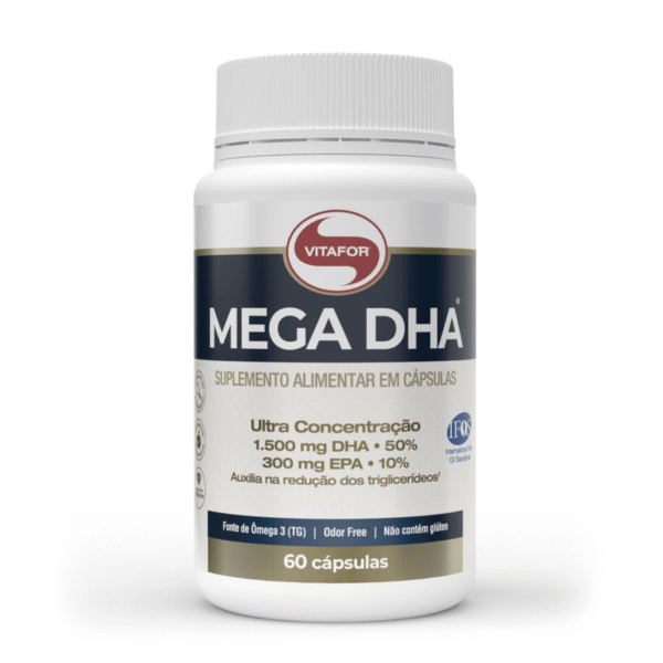 Mega DHA 60 cáps. Vitafor