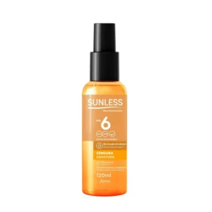 Óleo Bronzeador Spray Cenoura Sunless Fps6 120ml Farmax