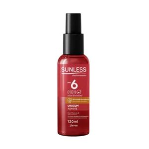 Óleo Bronzeador Spray Urucum Sunless Fps6 120ml Farmax