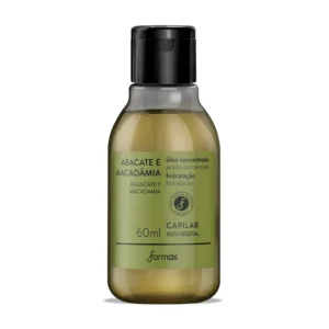 Óleo Capilar Concentrado Abacate + Macadâmia 60ml Farmax