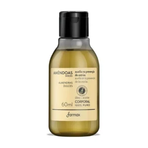 Óleo Corporal Amêndoas Puro 60ml Farmax