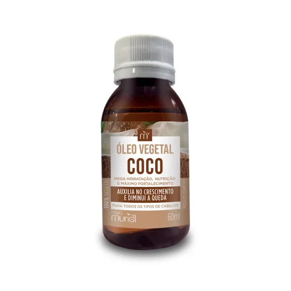 Óleo Vegetal de Umectação Capilar Coco 60ml Muriel