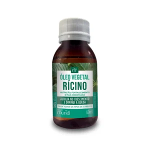 Óleo Vegetal de Umectação Capilar Ricino 60ml Muriel