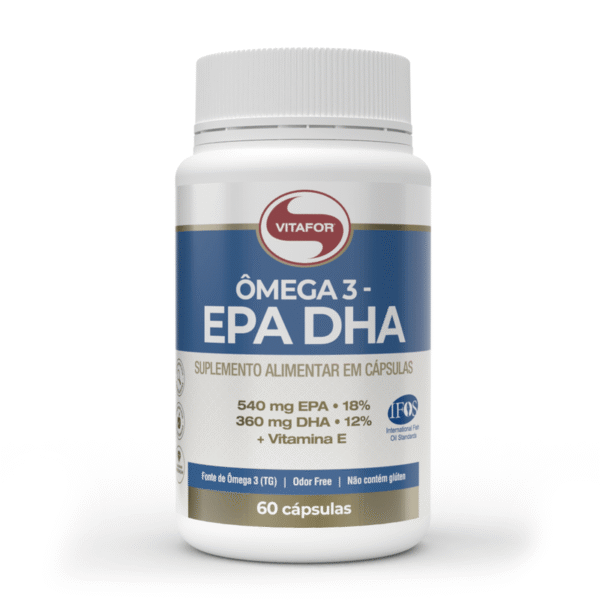 Ômega 3 EPA DHA 60 Cáps. Vitafor