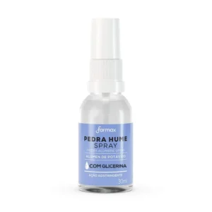 Pedra Hume Spray com Glicerina 30ml Farmax