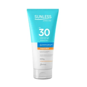 Protetor Solar Toque Seco Sunless Fps30 200g Farmax