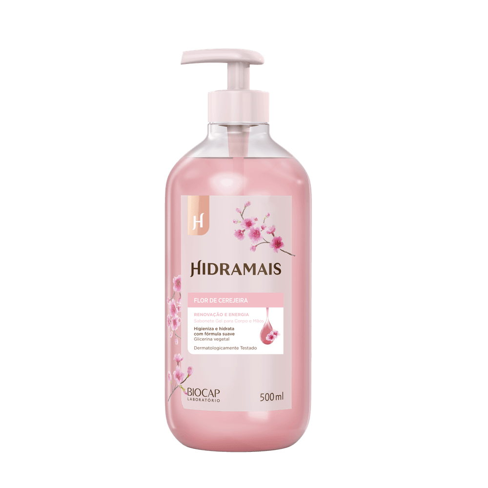 Sabonete Flor de Cerejeira 500ml Hidramais