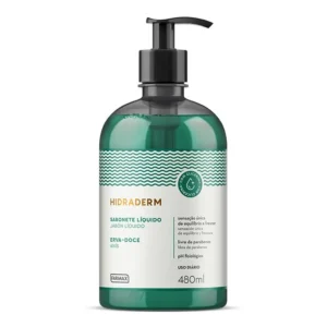Sabonete Líquido Erva Doce com Glicerina Hidraderm 480ml Farmax