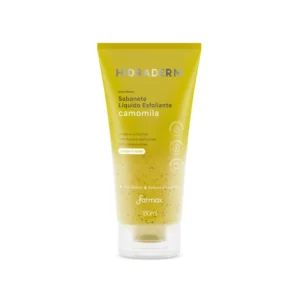 Sabonete Líquido Esfoliante Camomila Hidraderm 180ml Farmax