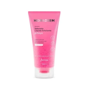 Sabonete Líquido Esfoliante Pitaya Hidraderm 180ml Farmax