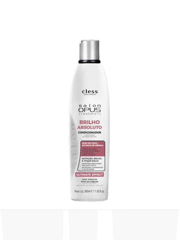 Salon Opus Condicionador Brilho Absoluto 350ml Cless