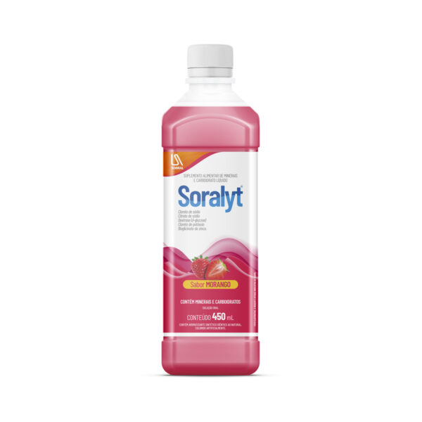 Soralyt Morango 450ml Sobral