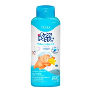 Talco Infantil Baby Poppy 200g Cless
