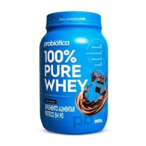 100% Pure Whey 900g Chocolate Probiótica