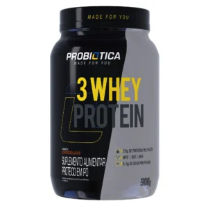 3 Whey Protein Chocolate 900g Probiótica