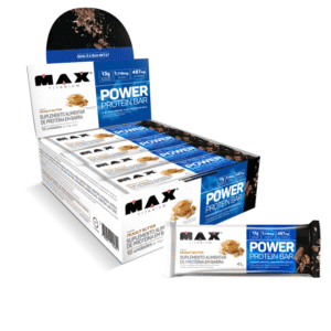 Barra Power Protein Peanut Butter Caixa C/12X41g Max Titanium